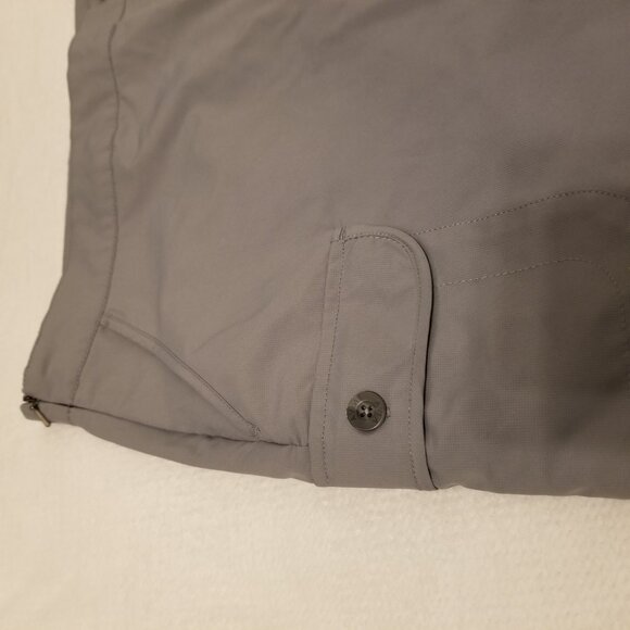 AVIA Small Light Grey Sports Wrap Skort Athletic Cargo Mini Skirt with Shorts - Picture 4 of 10